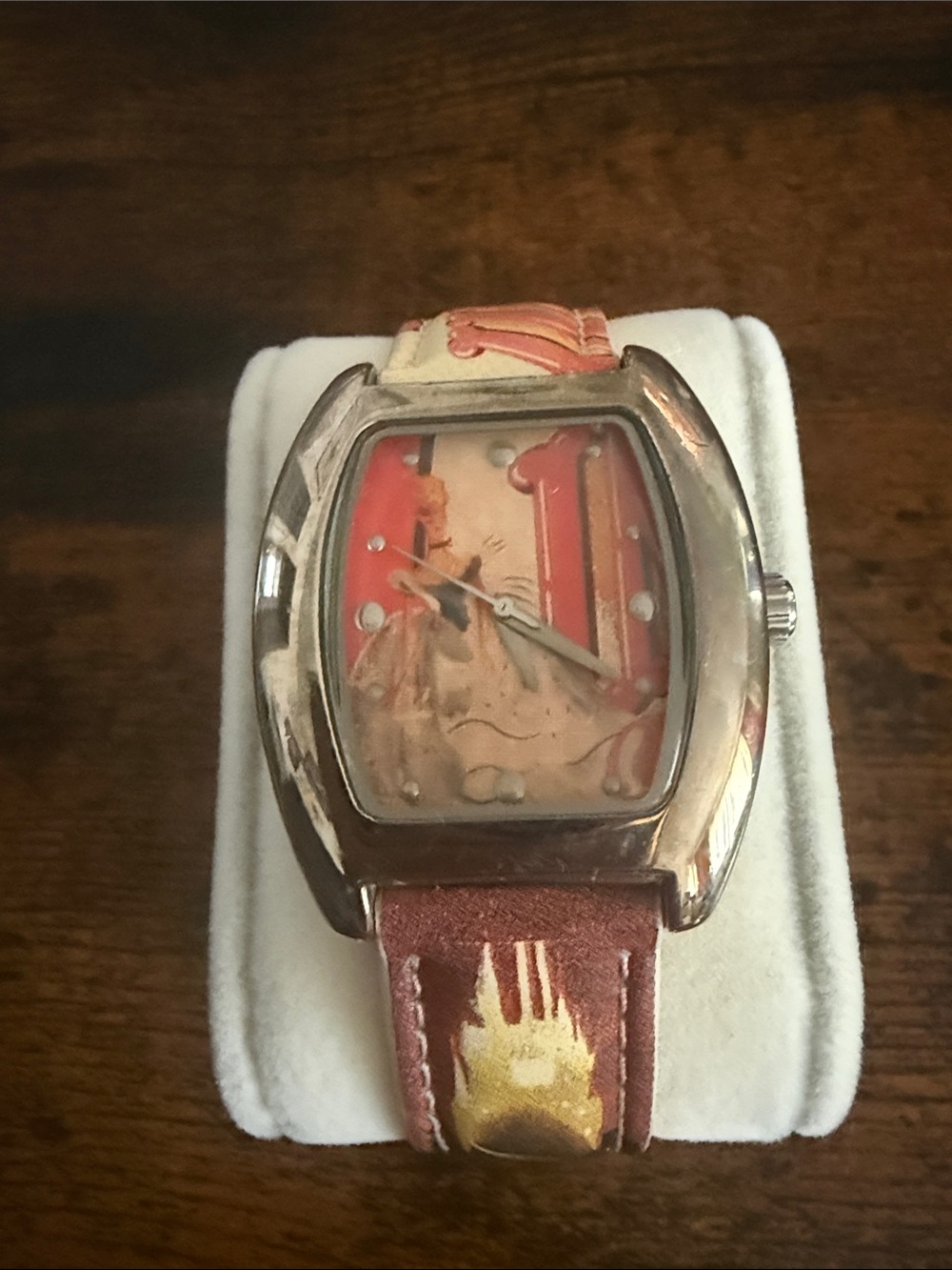 Fashion Leather Strap Cinderella Watch